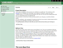 Tablet Screenshot of cse180e7.wikispaces.com