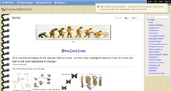 Desktop Screenshot of evolutionwikioelrich.wikispaces.com