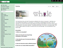 Tablet Screenshot of ecosystemgsis.wikispaces.com