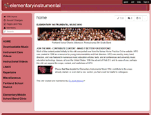 Tablet Screenshot of elementaryinstrumental.wikispaces.com