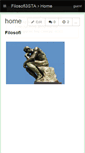 Mobile Screenshot of filosofi3sta.wikispaces.com
