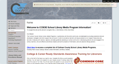 Desktop Screenshot of ccboelibrarymedia.wikispaces.com