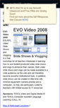 Mobile Screenshot of evovideo08.wikispaces.com