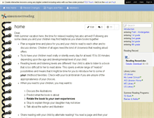Tablet Screenshot of aissummerreading.wikispaces.com