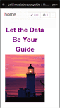 Mobile Screenshot of letthedatabeyourguide.wikispaces.com