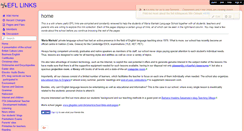 Desktop Screenshot of eflinks.wikispaces.com