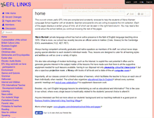 Tablet Screenshot of eflinks.wikispaces.com