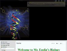 Tablet Screenshot of enslinsscience.wikispaces.com