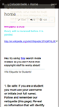 Mobile Screenshot of lcstudentwiki.wikispaces.com