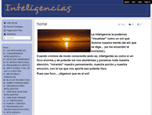 Tablet Screenshot of lasinteligencias.wikispaces.com