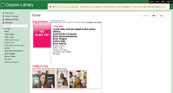 Desktop Screenshot of clayton-library.wikispaces.com