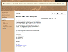 Tablet Screenshot of liveyushistory.wikispaces.com