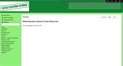 Desktop Screenshot of giftedtraineril.wikispaces.com