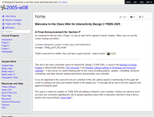 Tablet Screenshot of 2005-w08.wikispaces.com