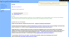 Desktop Screenshot of googleearthstreetview.wikispaces.com