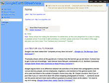 Tablet Screenshot of googleearthstreetview.wikispaces.com