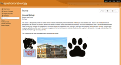 Desktop Screenshot of epiehonorsbiology.wikispaces.com