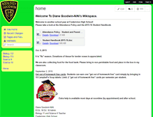 Tablet Screenshot of dgoodwin.wikispaces.com