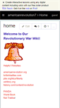 Mobile Screenshot of americanrevolution7.wikispaces.com