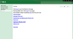 Desktop Screenshot of geology8b-9.wikispaces.com