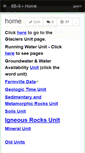 Mobile Screenshot of geology8b-9.wikispaces.com