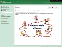 Tablet Screenshot of drjimenez.wikispaces.com