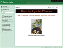 Tablet Screenshot of gentechnik.wikispaces.com