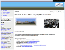 Tablet Screenshot of leohayesgrad.wikispaces.com
