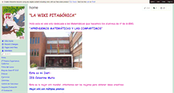 Desktop Screenshot of ampliacionmates4eso.wikispaces.com
