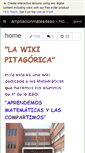 Mobile Screenshot of ampliacionmates4eso.wikispaces.com