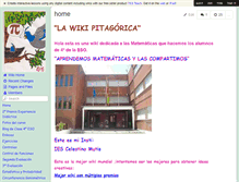 Tablet Screenshot of ampliacionmates4eso.wikispaces.com