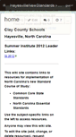Mobile Screenshot of hayesvillenewstandards.wikispaces.com