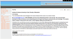 Desktop Screenshot of enterpriseskillsuniversityofhull.wikispaces.com