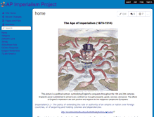 Tablet Screenshot of apimperialismproject.wikispaces.com