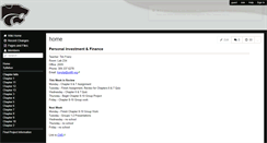 Desktop Screenshot of franzfinance.wikispaces.com