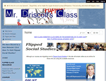 Tablet Screenshot of driscoll-class.wikispaces.com