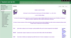 Desktop Screenshot of lezioni-con-la-lim.wikispaces.com