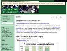 Tablet Screenshot of antro-ling.wikispaces.com