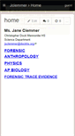 Mobile Screenshot of jclemmer.wikispaces.com