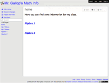 Tablet Screenshot of gallop.wikispaces.com