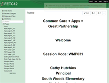 Tablet Screenshot of fetc12.wikispaces.com