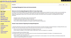 Desktop Screenshot of km-studyguide09.wikispaces.com
