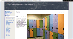 Desktop Screenshot of 8thgradehomeworksaasds.wikispaces.com