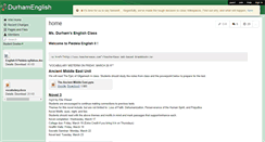 Desktop Screenshot of durhamenglish.wikispaces.com