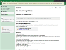 Tablet Screenshot of durhamenglish.wikispaces.com