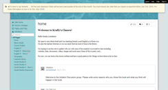 Desktop Screenshot of kraftysclasses.wikispaces.com