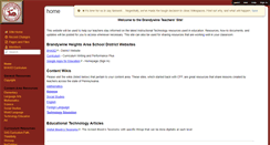 Desktop Screenshot of brandywineteachers.wikispaces.com