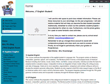 Tablet Screenshot of jtenglish.wikispaces.com