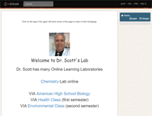 Tablet Screenshot of drscott.wikispaces.com