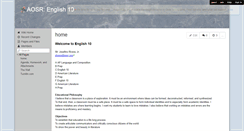 Desktop Screenshot of aosrenglish10.wikispaces.com